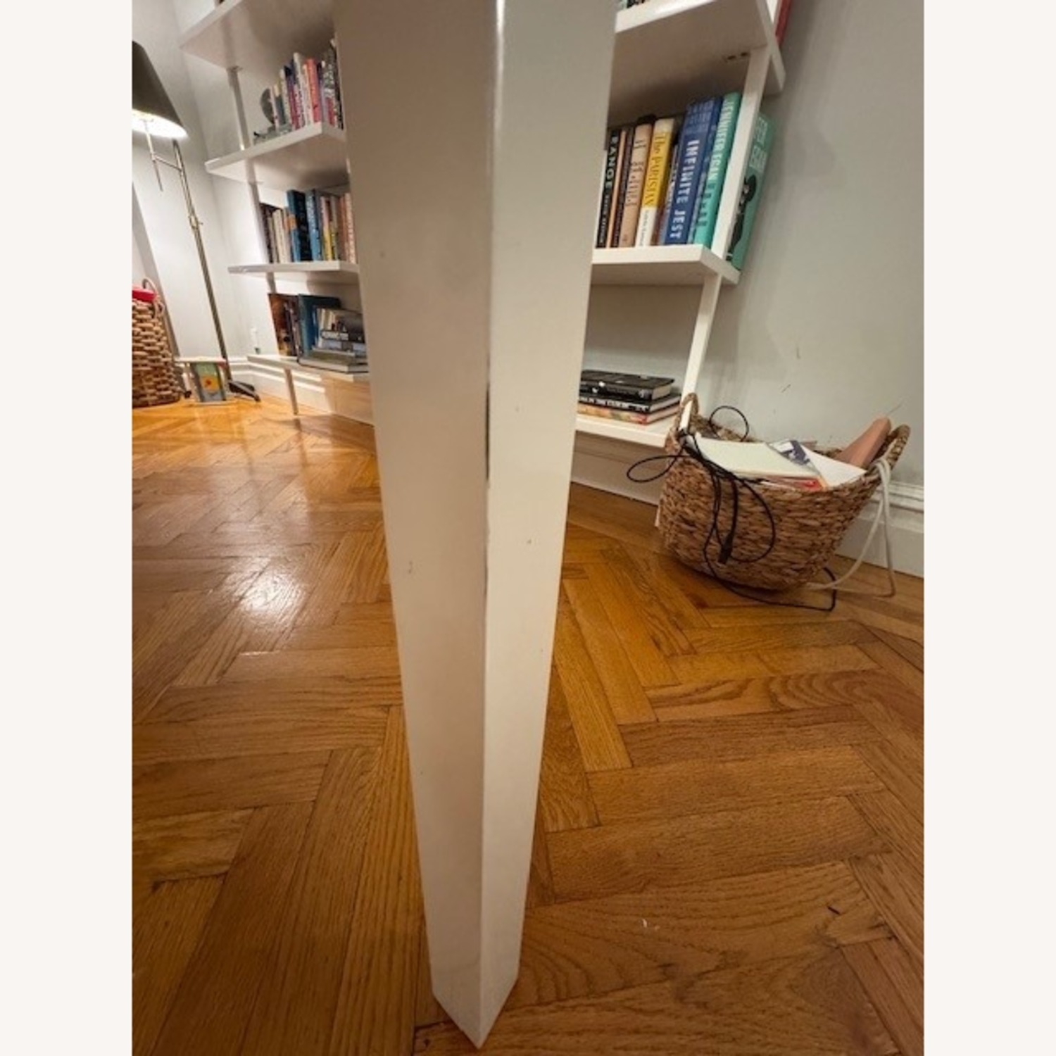 CB2 Aqua Virgo 72" Rectangular White Dining Table - image-8