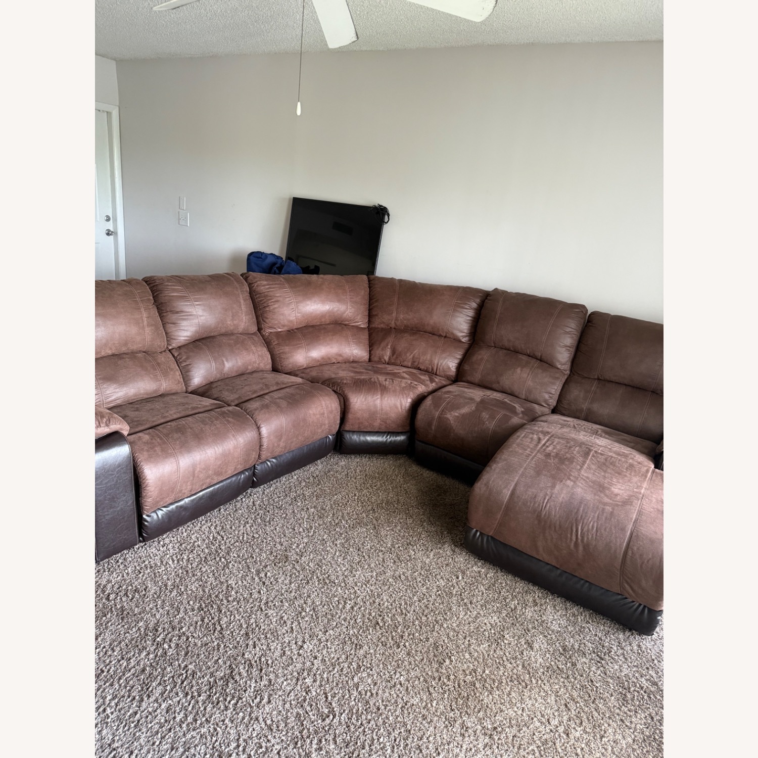 Ashley Furniture Brown Large Sectional - image-1