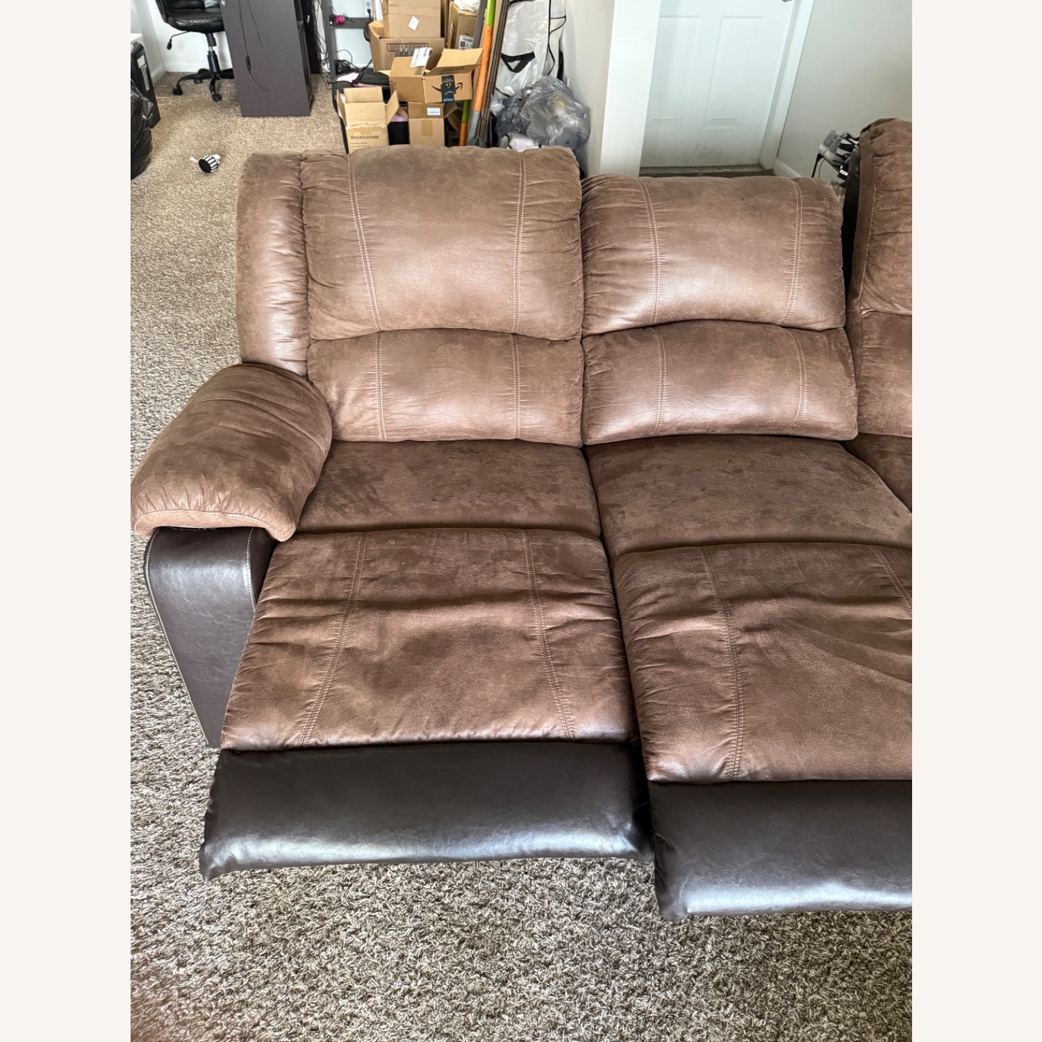 Ashley Furniture Brown Large Sectional - image-3