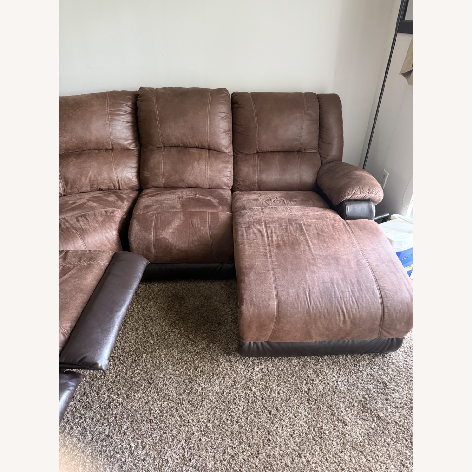 Ashley Furniture Brown Large Sectional - image-2