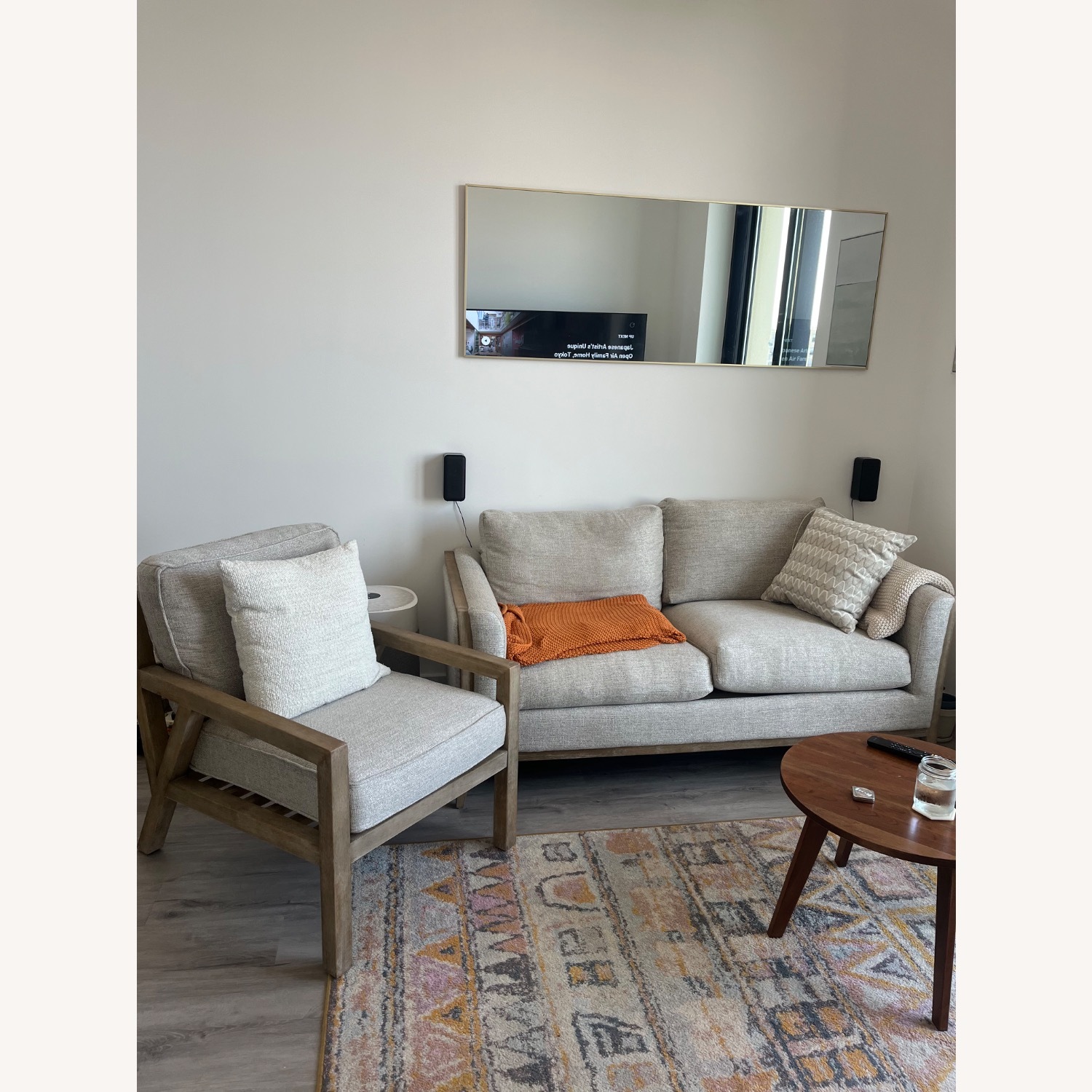 Raymour & Flanigan Merino Loveseat - image-1