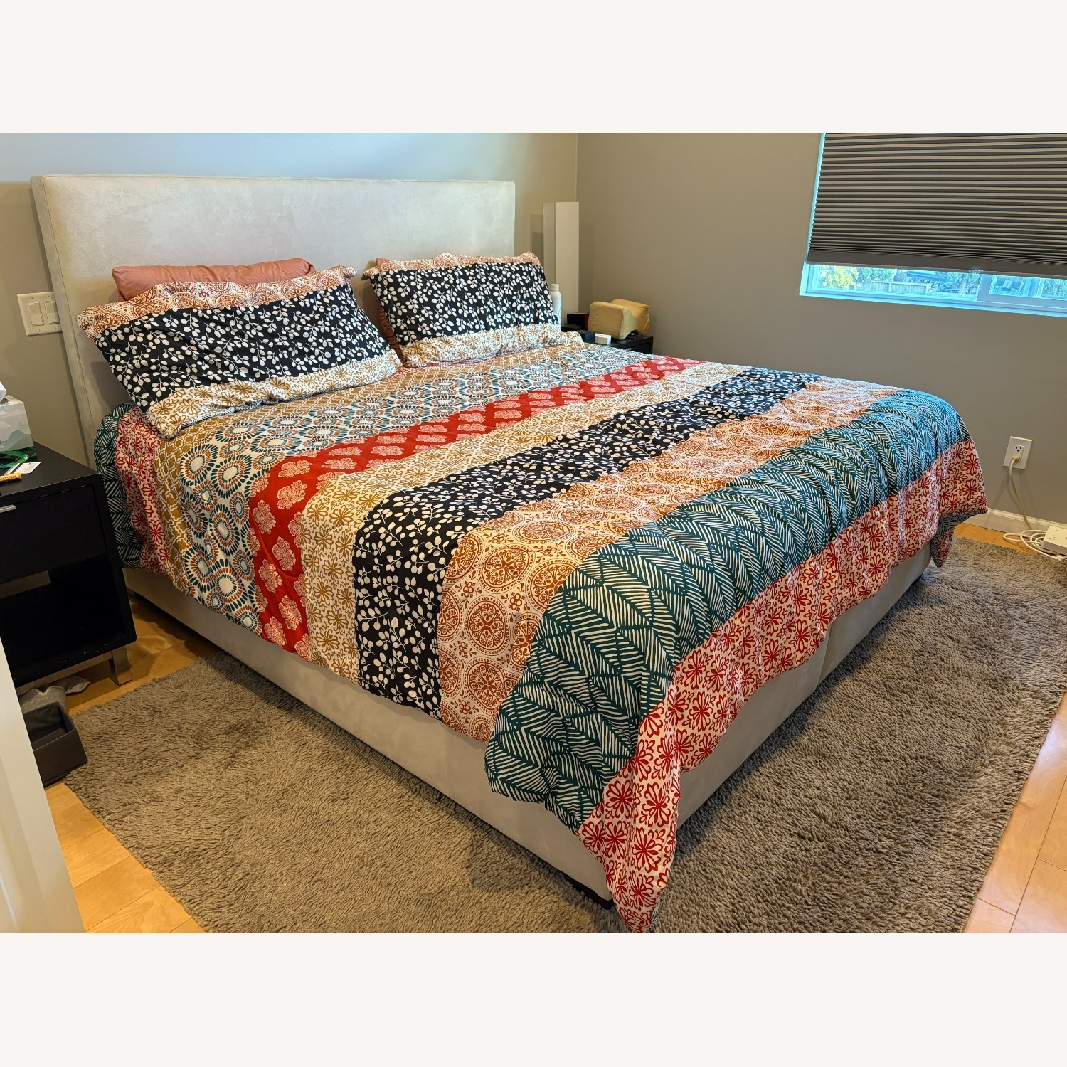 Mitchell Gold + Bob Williams Paul King Platform Bed Frame - image-1