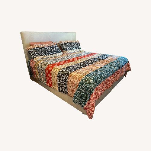 Used Mitchell Gold + Bob Williams Paul King Platform Bed Frame for sale on AptDeco