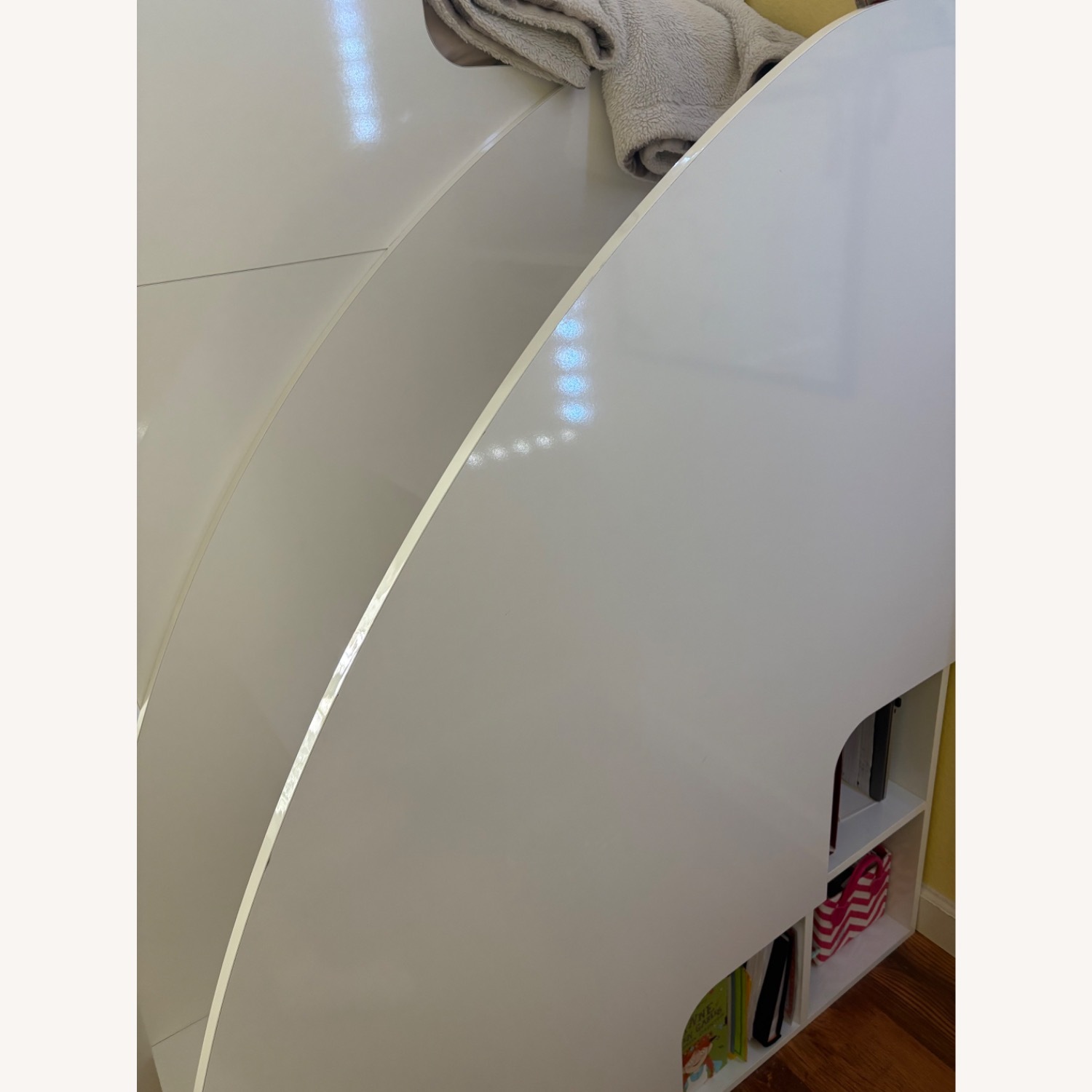 Multimo Bunk Bed White and Wooden - image-2