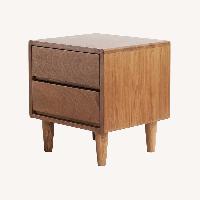 Midcentury Solid Oak Nighstand