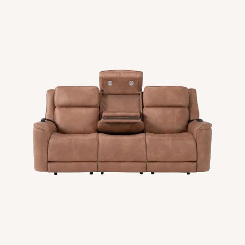 Used Living Spaces Power Zero Gravity Reclining Sofa  for sale on AptDeco