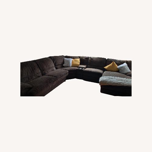 Used Brown 6 piece Sectional  for sale on AptDeco