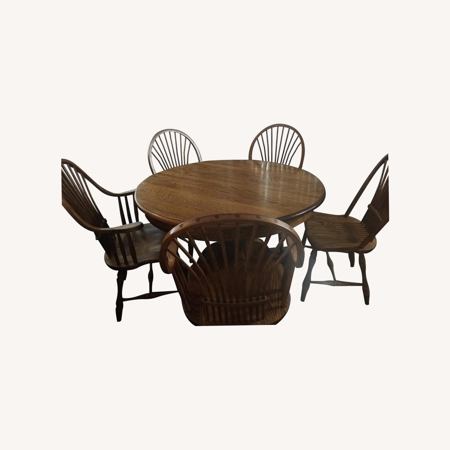 Amish Tiger Claw Foot Table - image-0