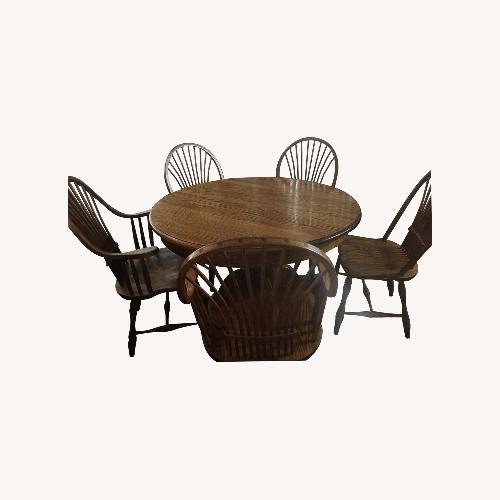 Used Amish Tiger Claw Foot Table   for sale on AptDeco
