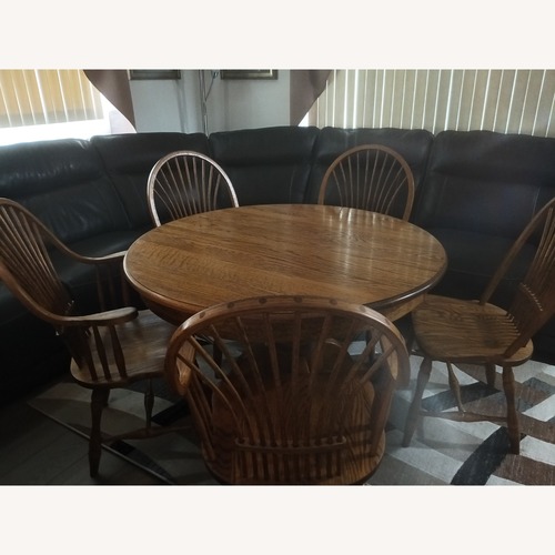 Used Amish Tiger Claw Foot Table   for sale on AptDeco