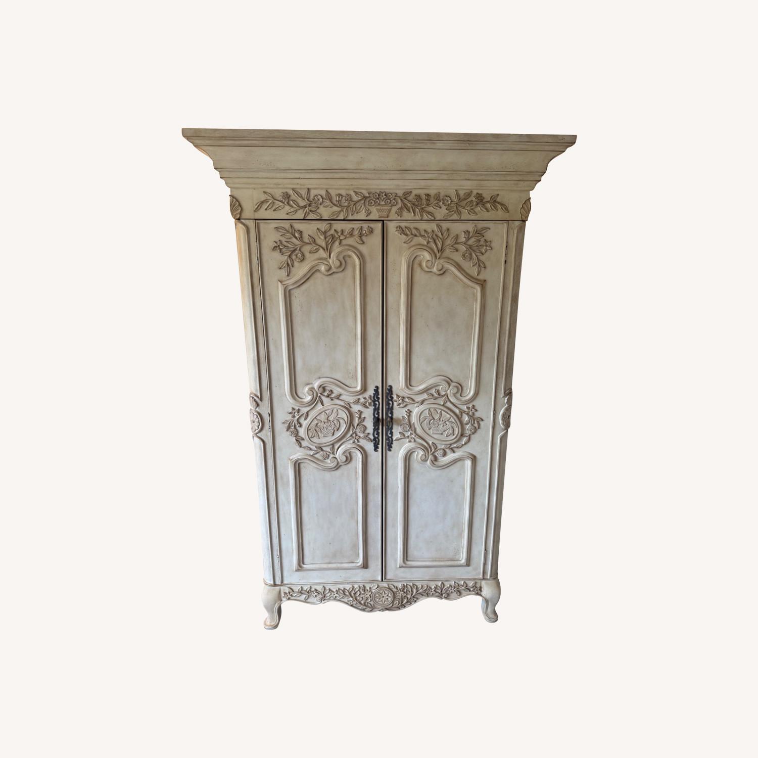 Natural French Armoire - image-0