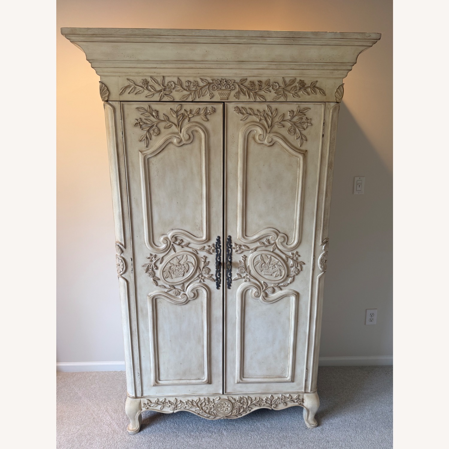Natural French Armoire - image-2