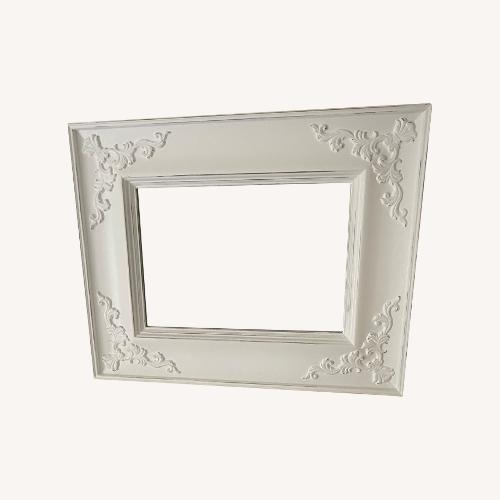 Used White Wood Mirror for sale on AptDeco
