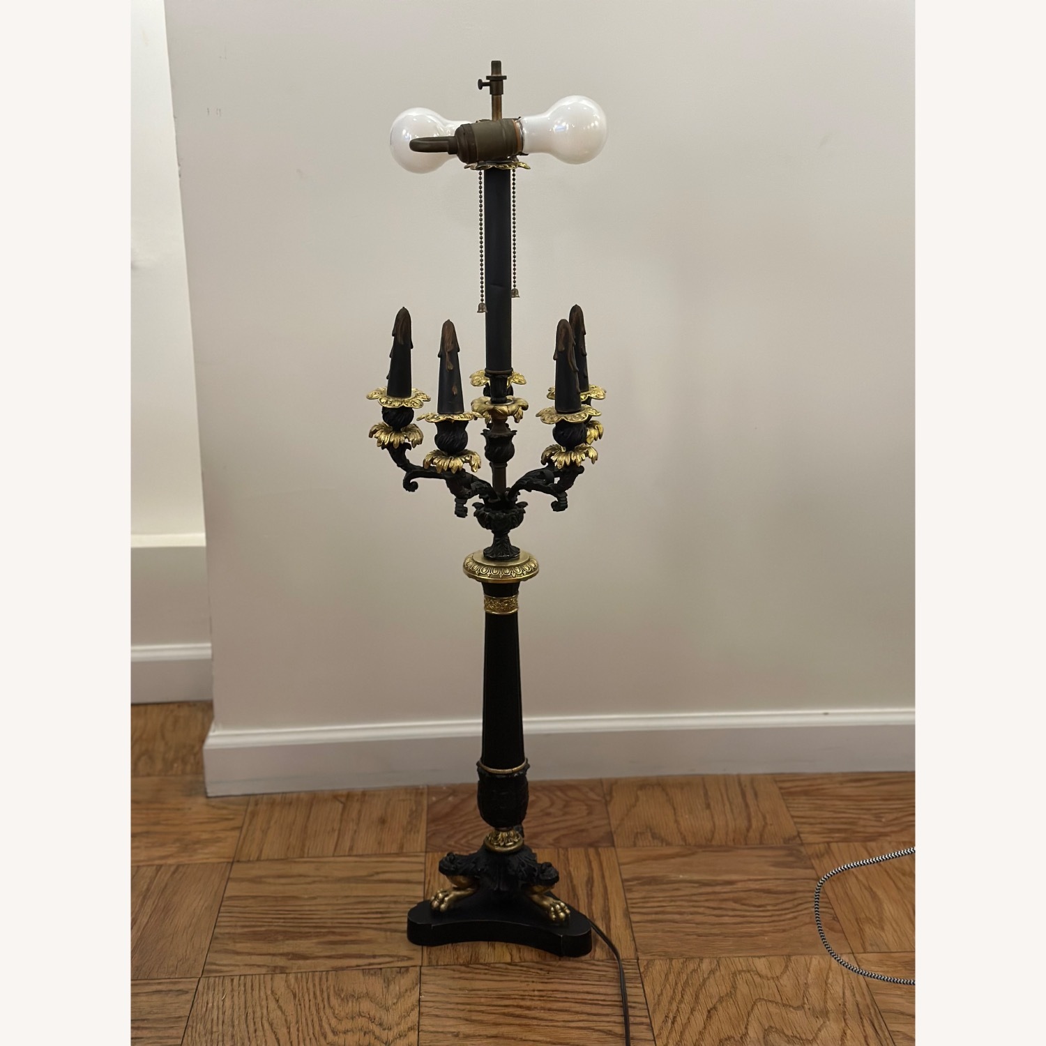Fine French Candelabra Table Lamp  - image-5