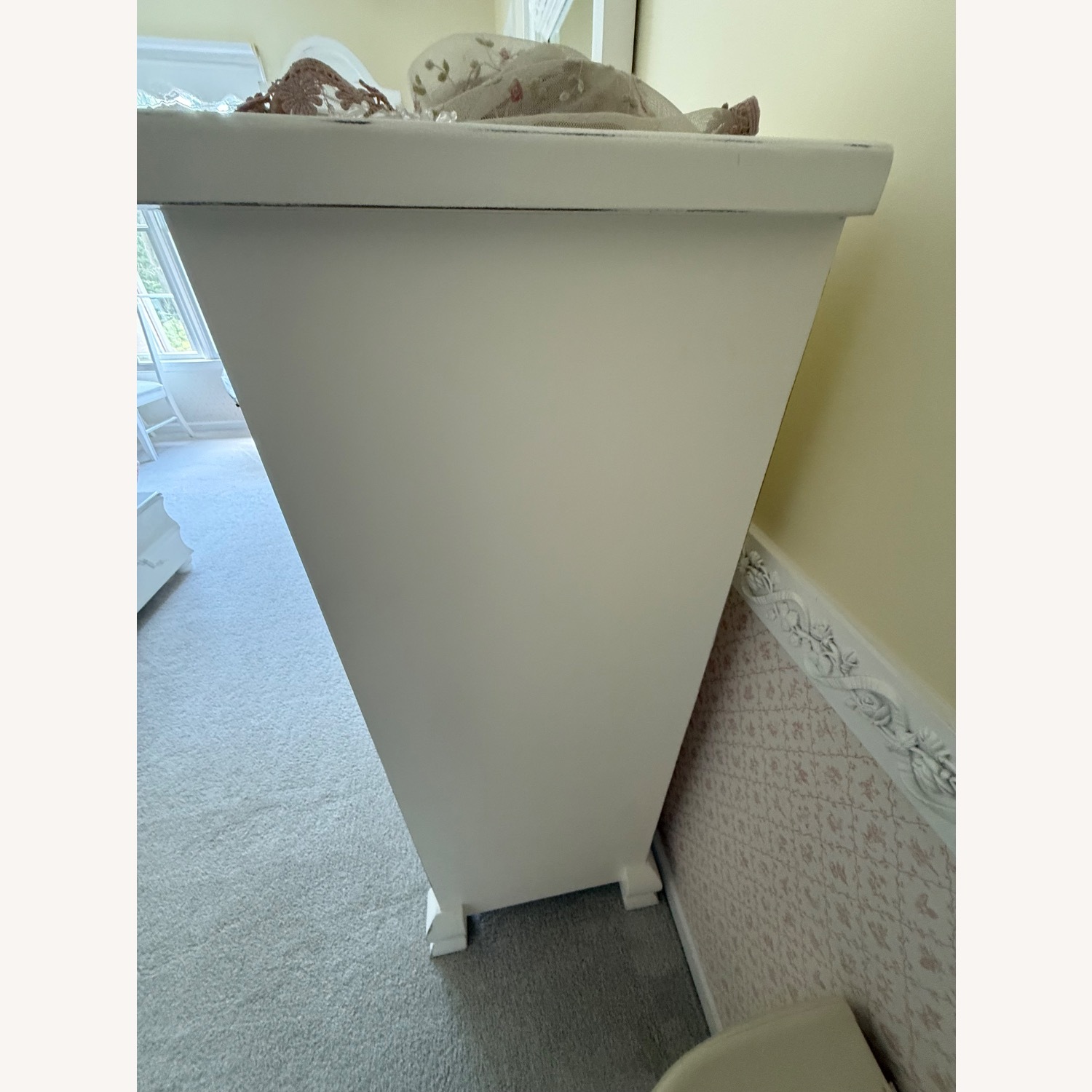 White Wood Dresser - image-3