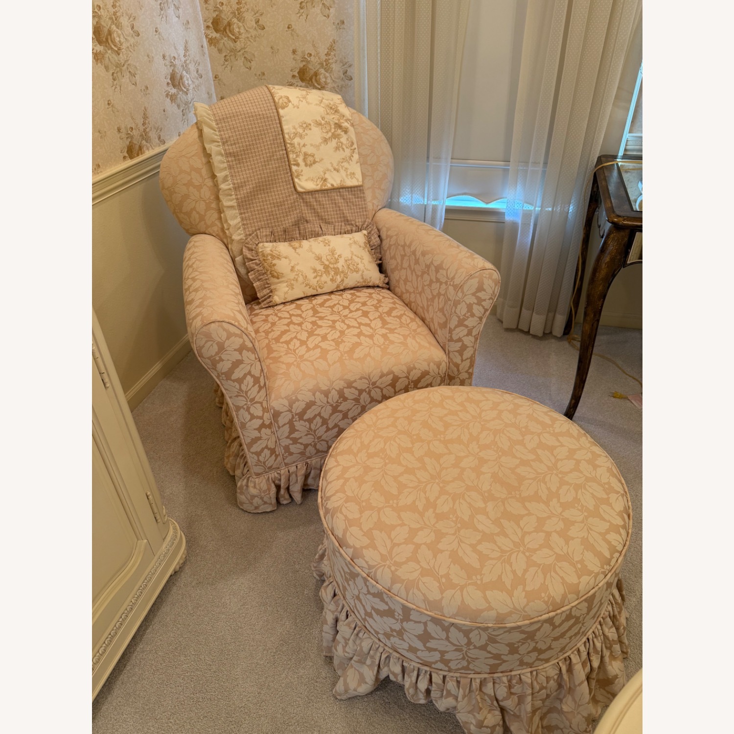 Chair and Ottoman - image-1