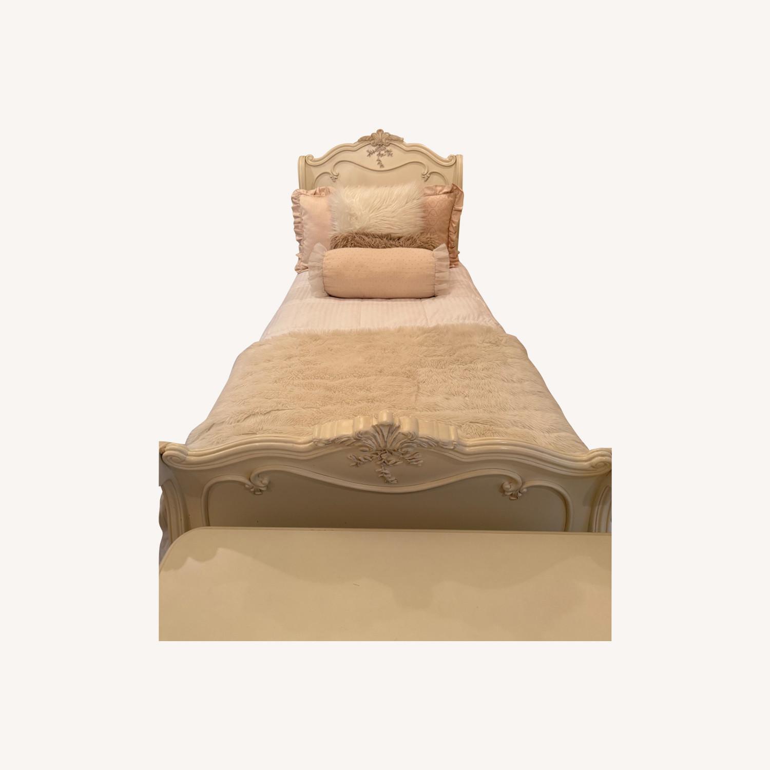 Twin Bed and Headboard - image-0