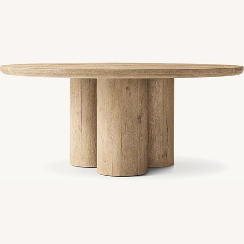Used RH Oslo Cylinder Round Dining Table for sale on AptDeco