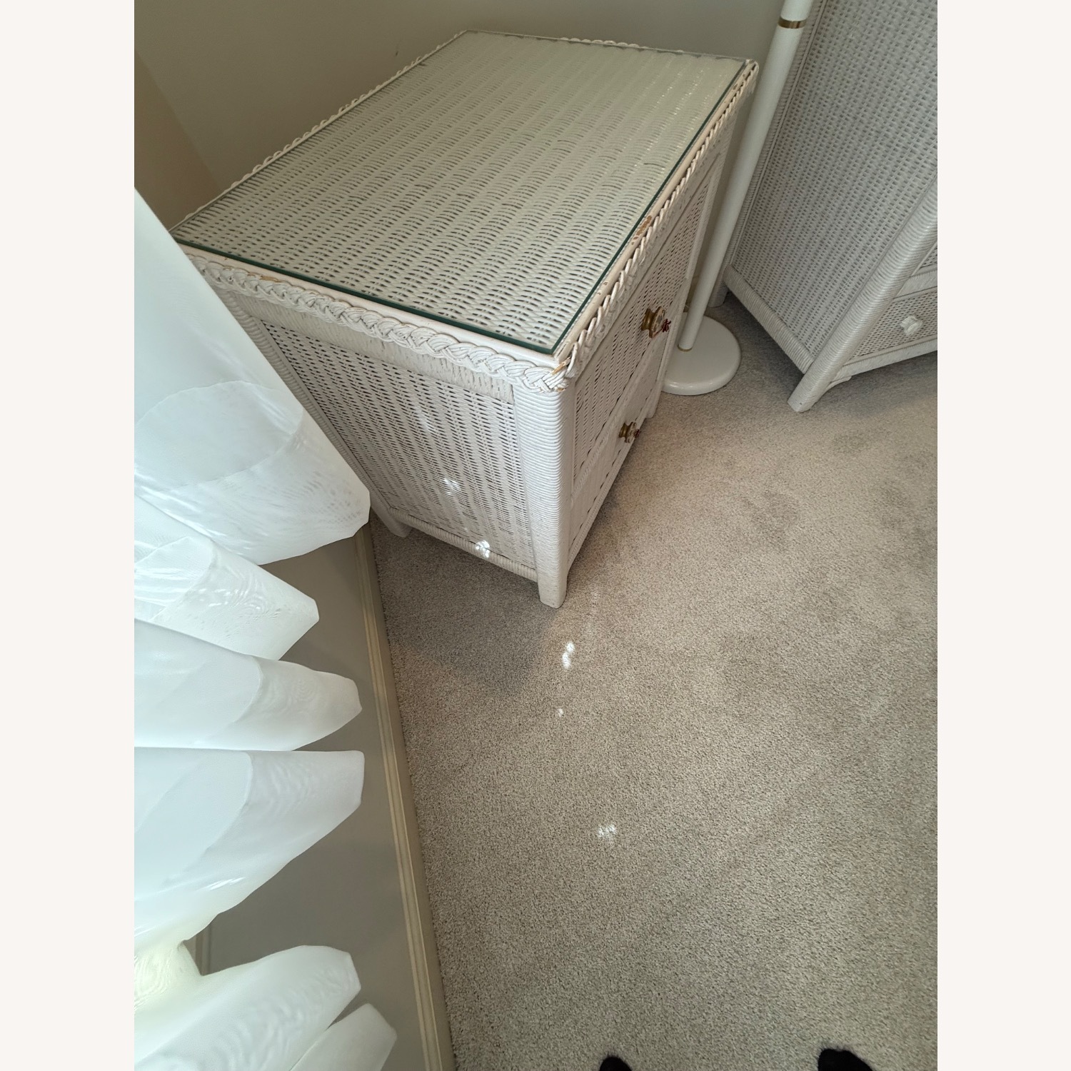 Wicker Nightstand - image-3