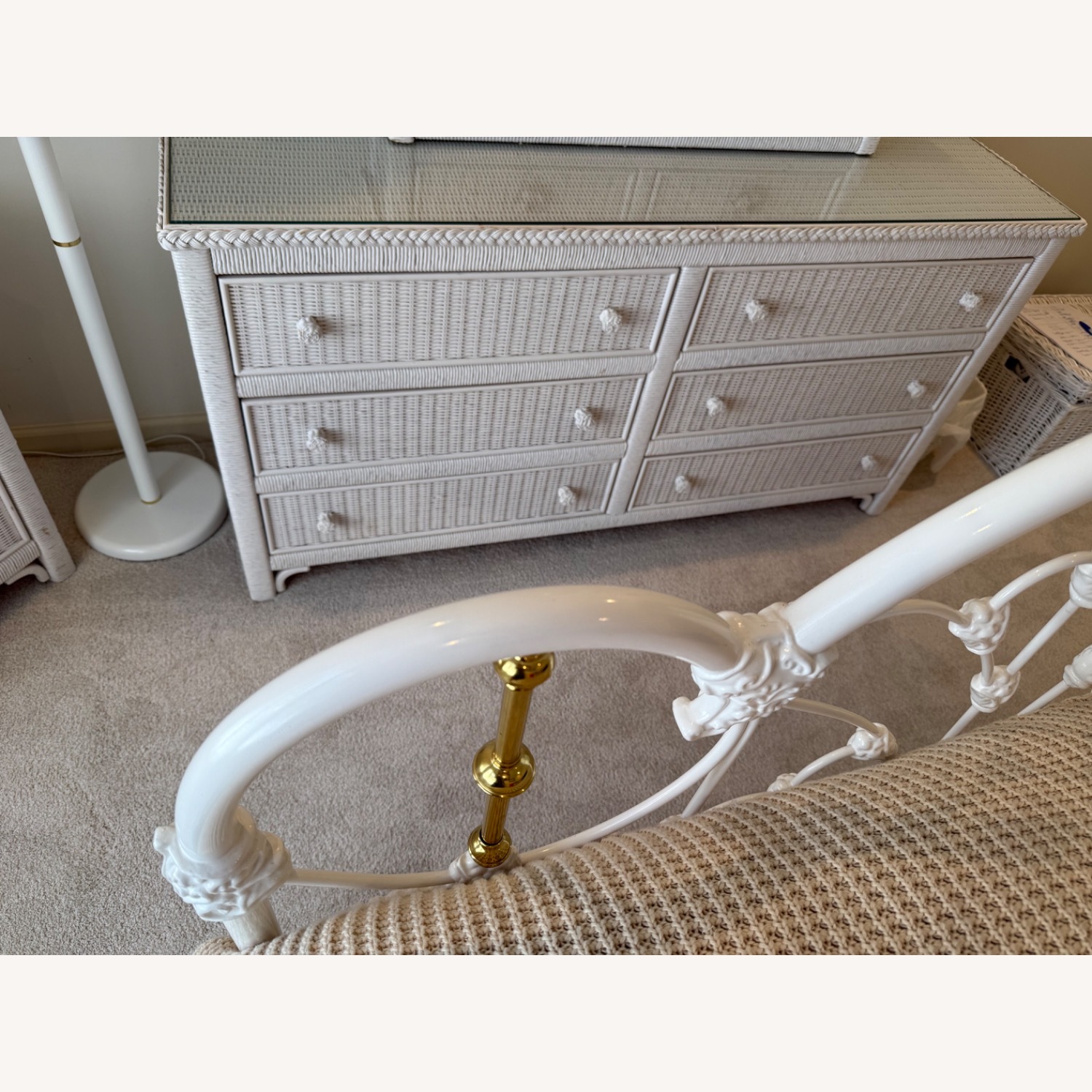 Wicker Dresser - image-1