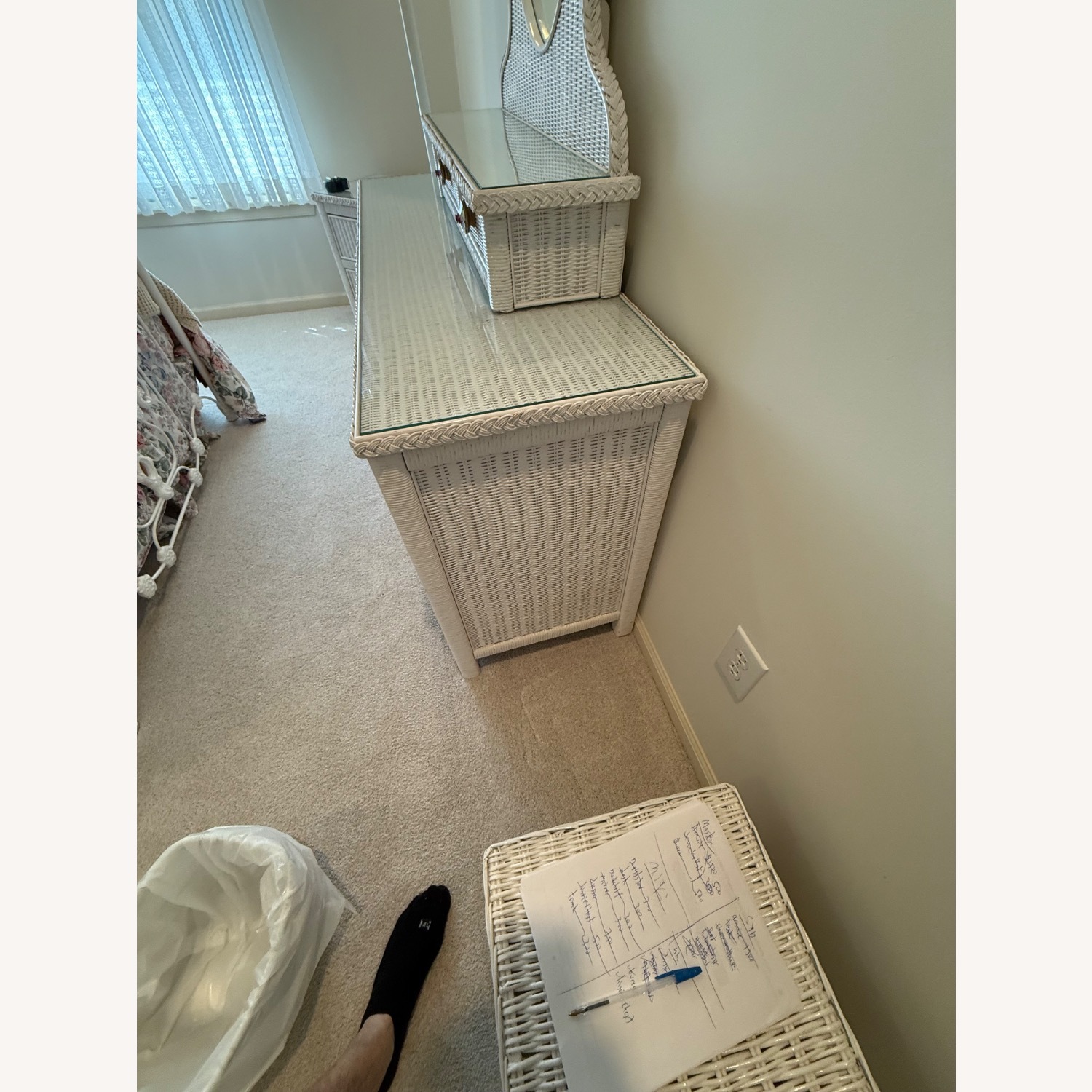 Wicker Dresser - image-3
