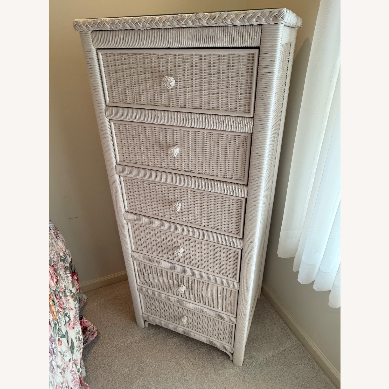 Wicker Lingerie Chest - image-1