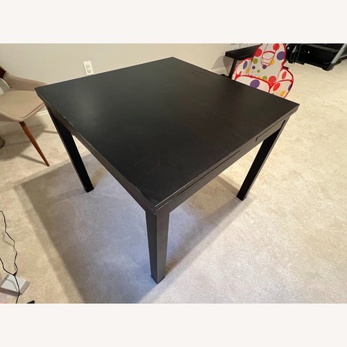 Used IKEA BJURSTA Extendable Dining Table for sale on AptDeco