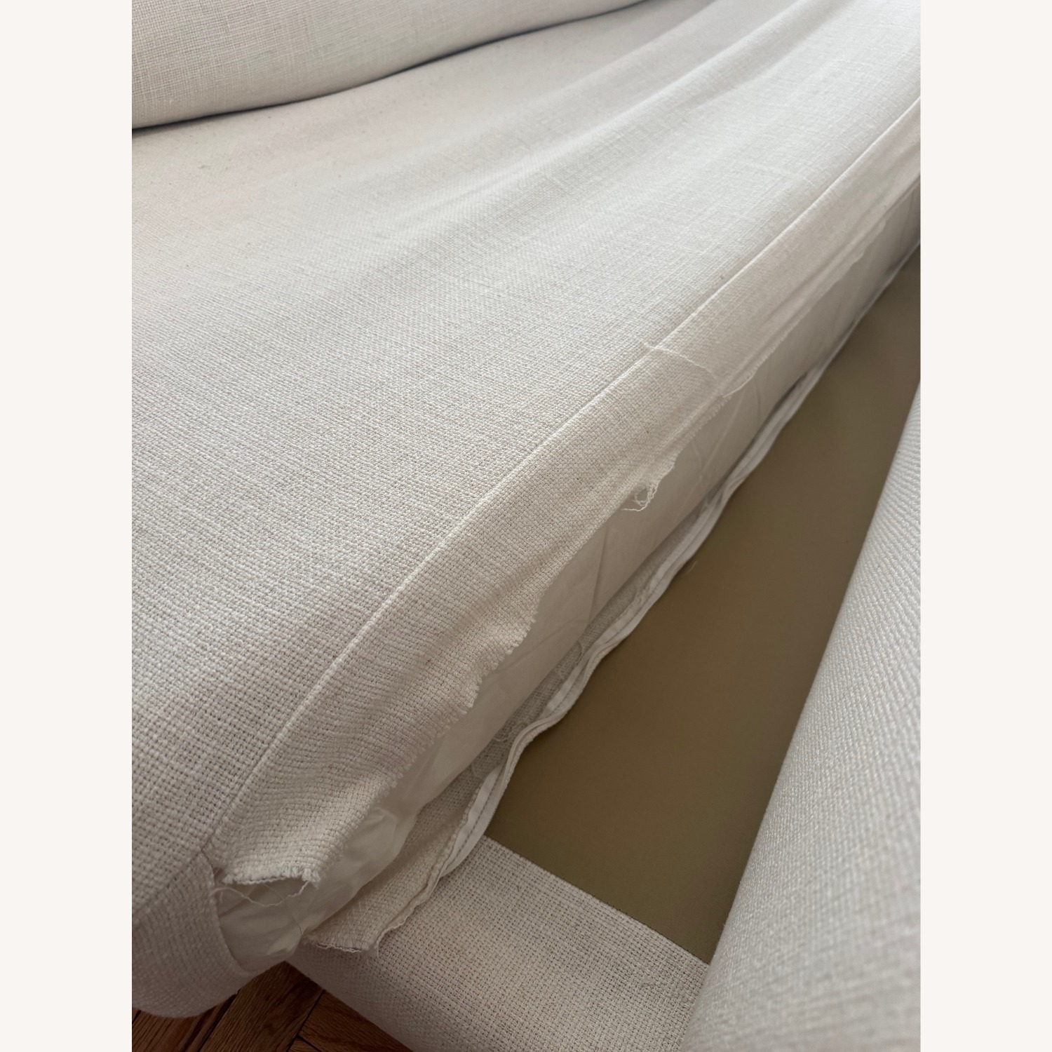 CB2 Piazza 81 Sofa in Natural Fabric - image-1