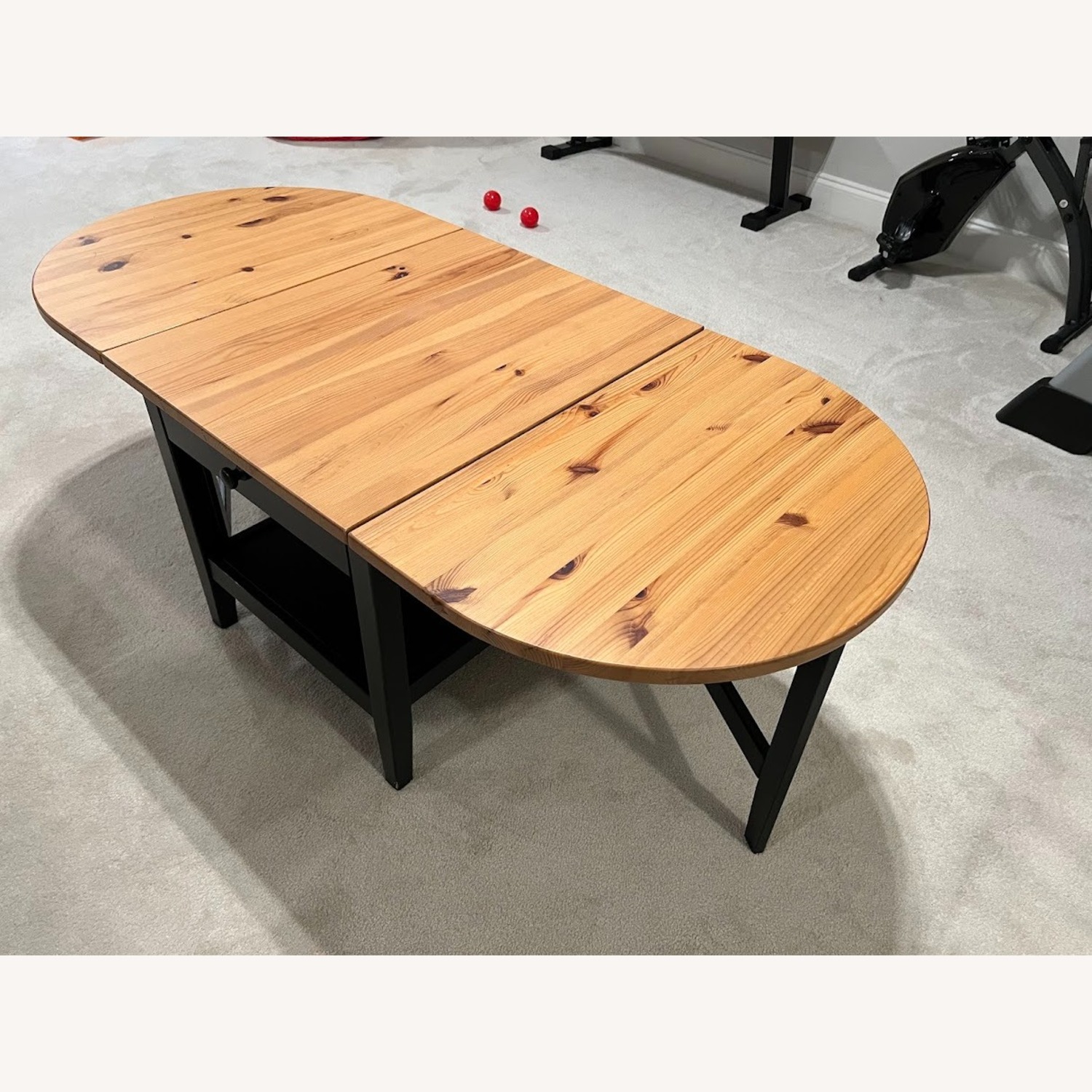 IKEA ARKELSTORP 木製　折りたたみ　コーヒーテーブル　テーブル 組立済IKEA ARKELSTORP アルケルストルプ 折り畳みコーヒー