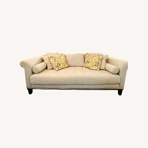 Used Raymour & Flanigan Light Gray Sofa for sale on AptDeco