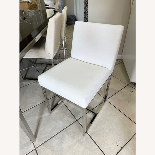 Used RH Emery Fabric Dining Side Chairs for sale on AptDeco