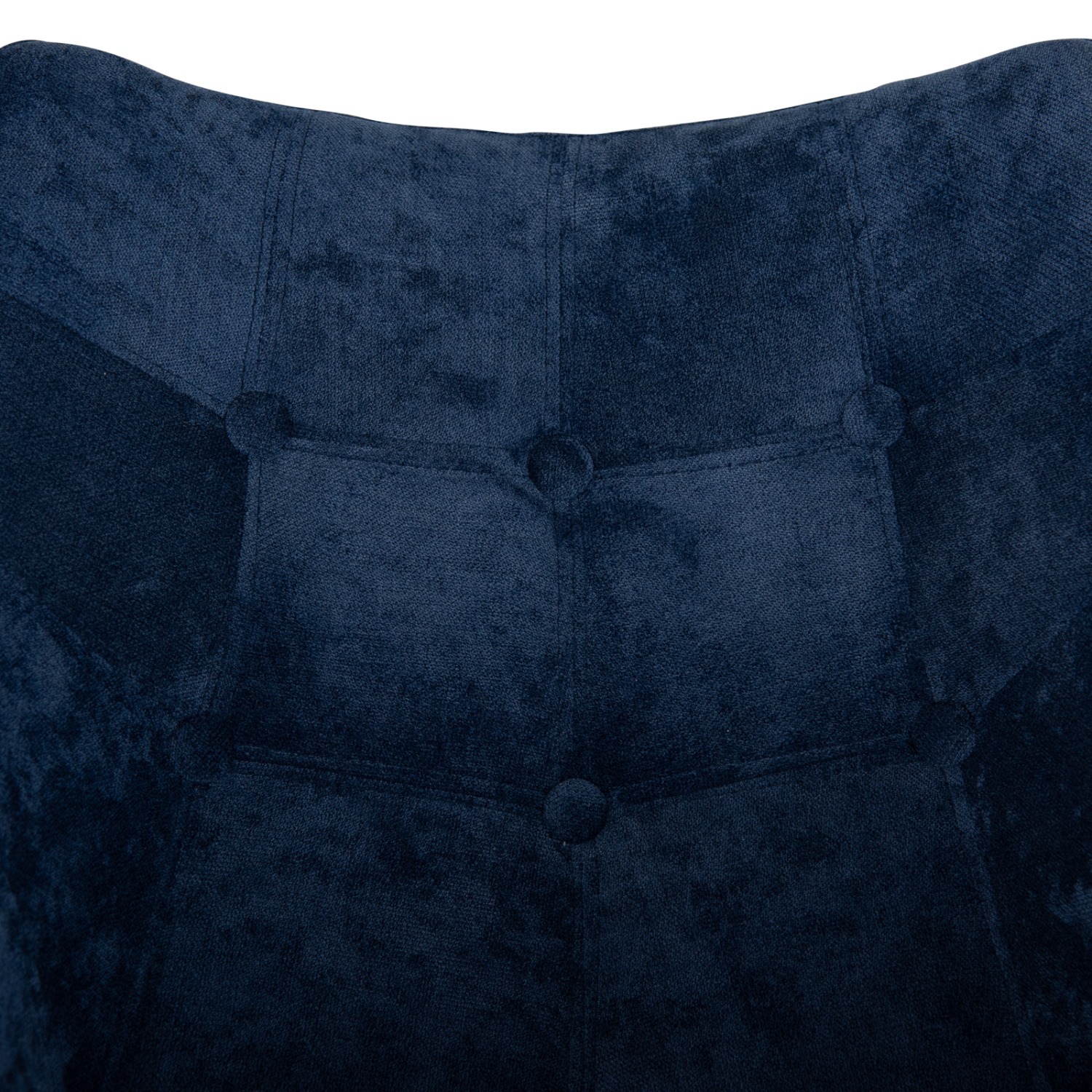 LeisureMod Willow Navy Blue Velvet Rocking Chair - image-7