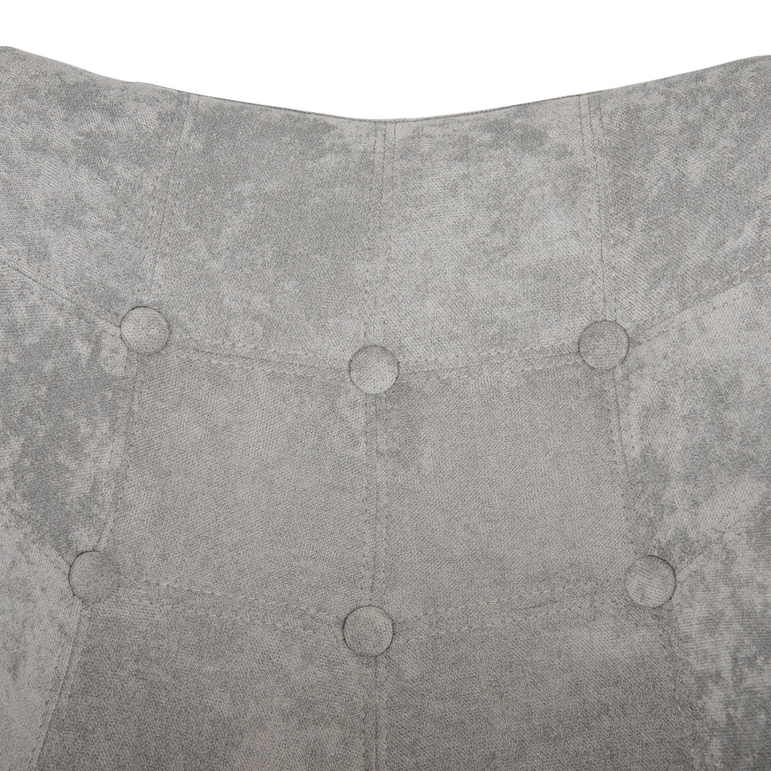 LeisureMod Willow Silver Velvet Rocking Chair - image-4