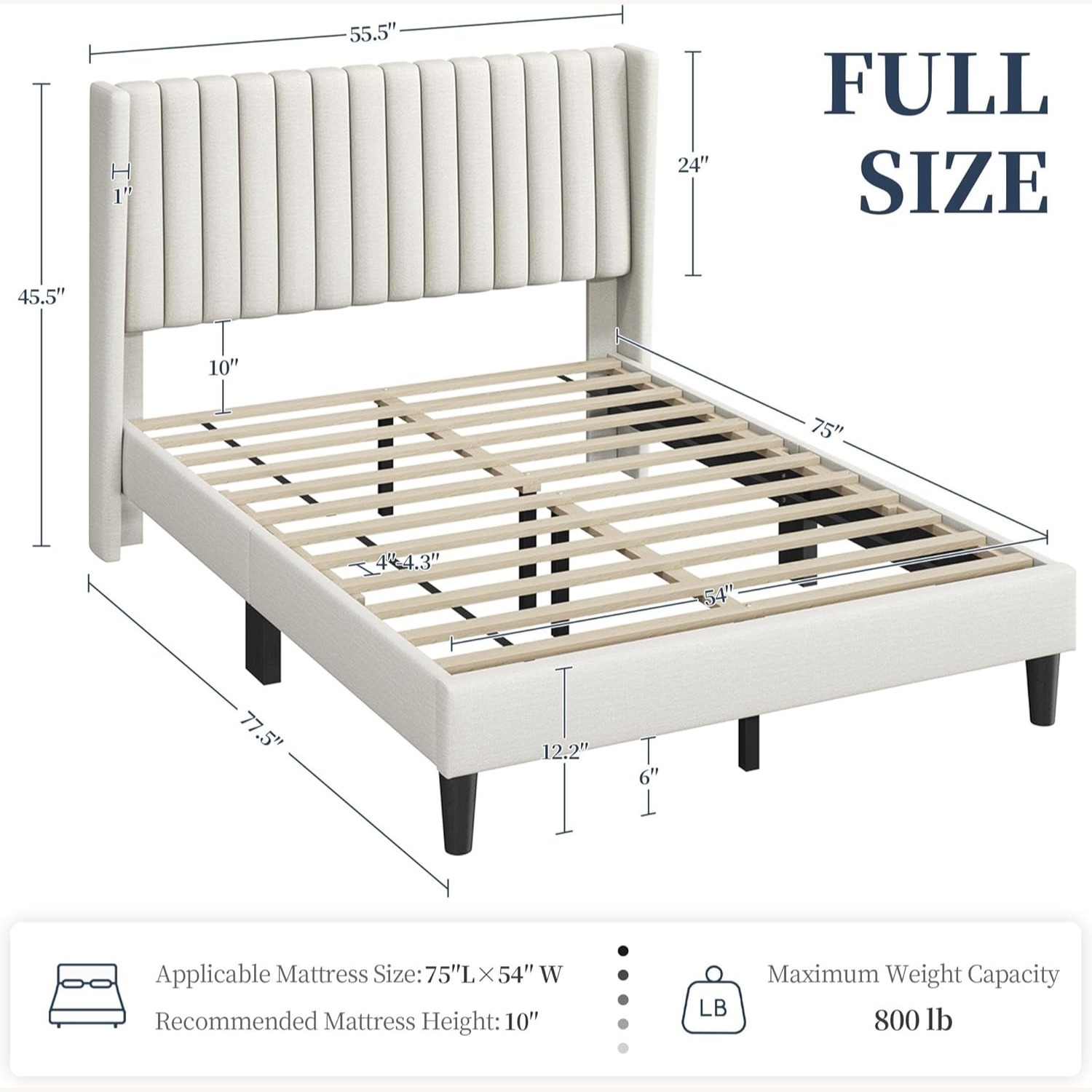 Full Sized Bed - image-2