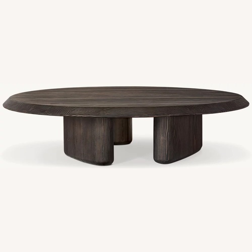 Used RH Leon Round Coffee Table for sale on AptDeco
