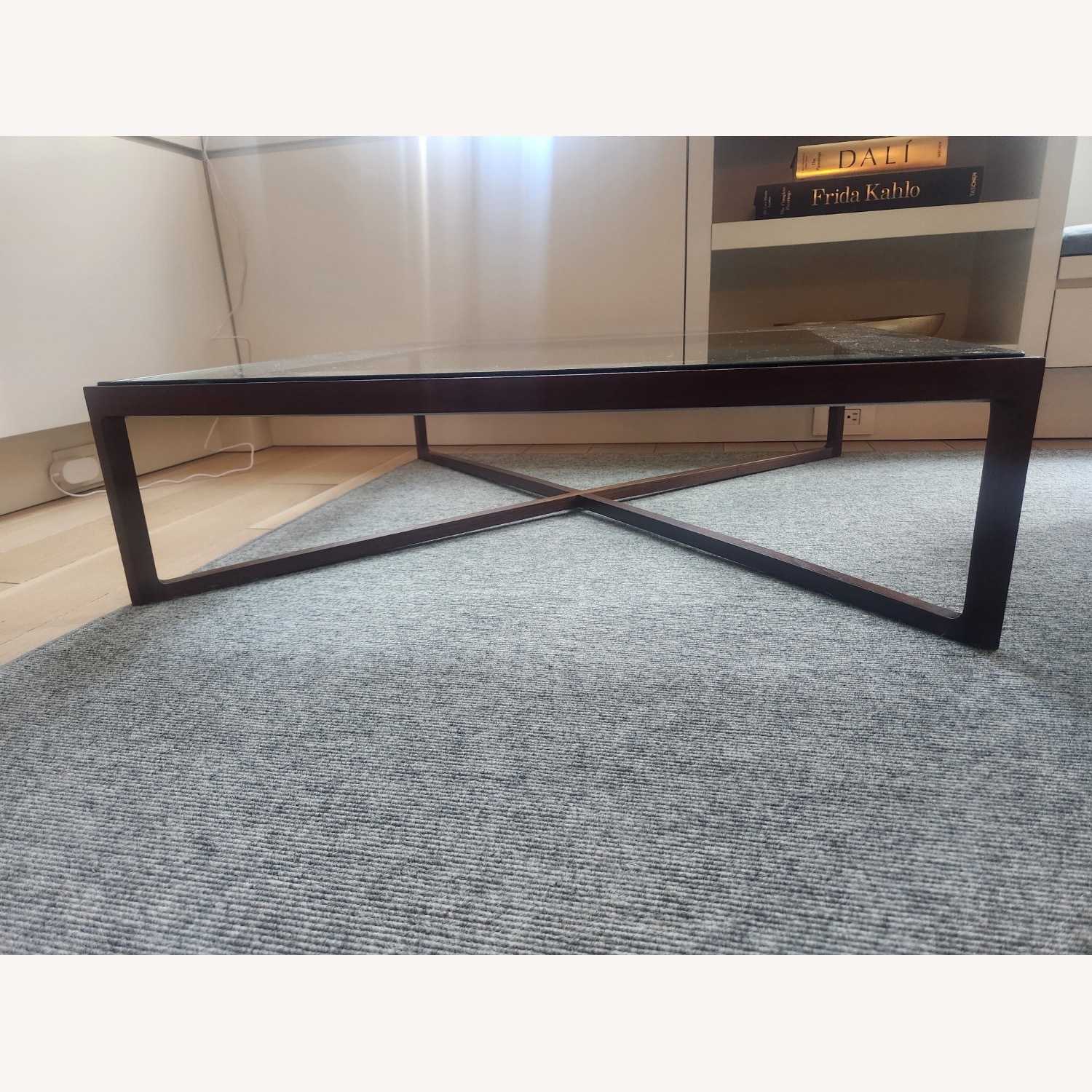 Knoll Krusin Glass Coffee Table  - image-1