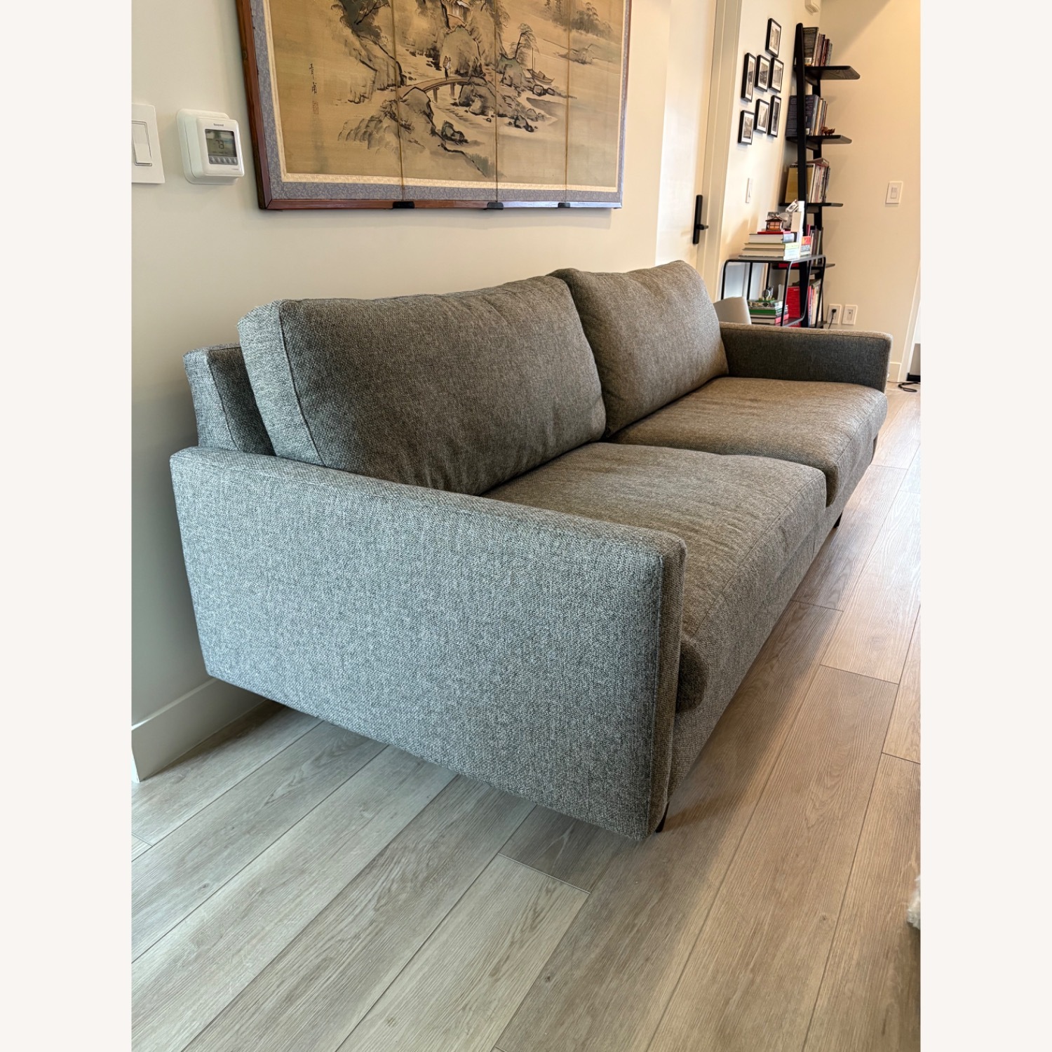 Room & Board Dark Grey Tepic 86" Jasper Sofa - image-2