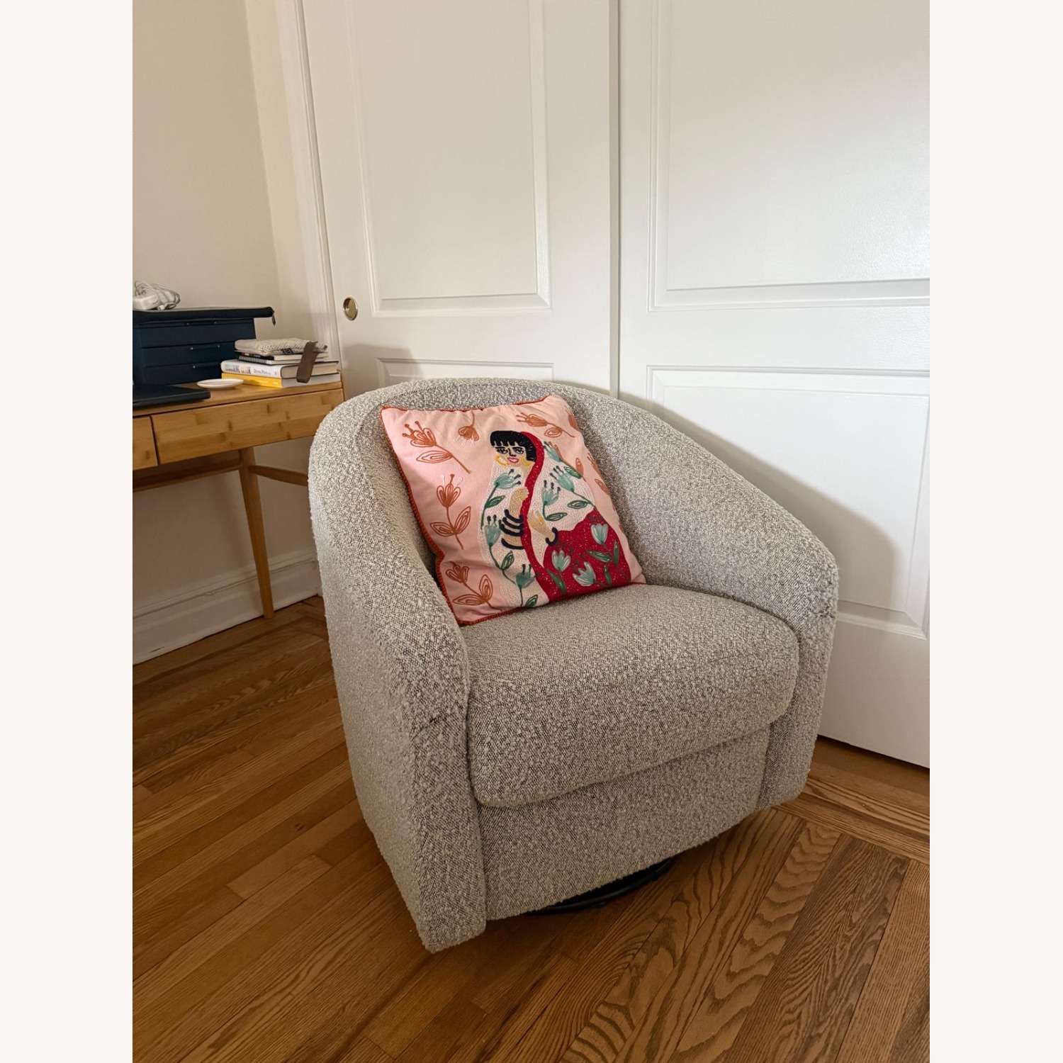 Babyletto Madison Swivel Glider Nursery Chair - image-1