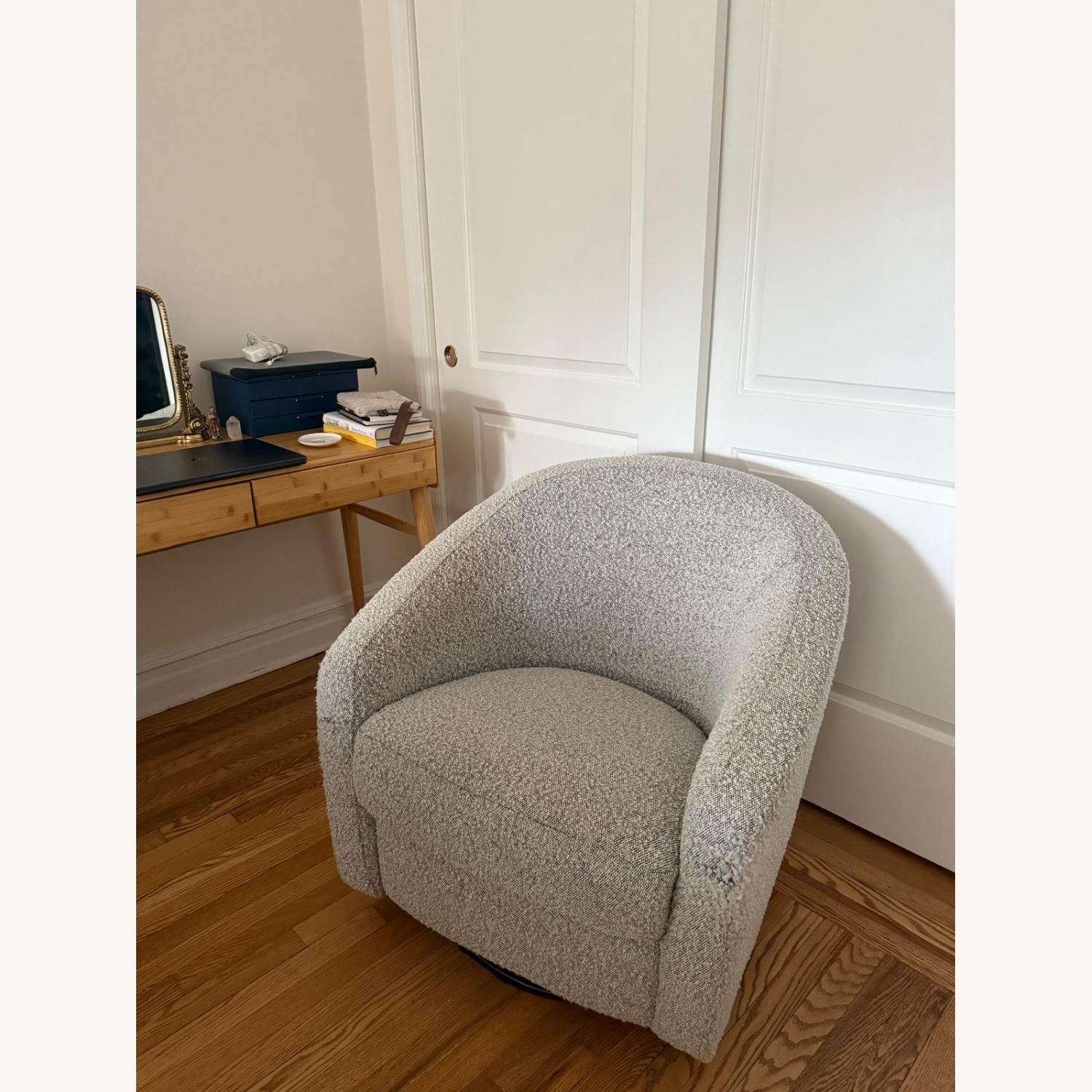 Babyletto Madison Swivel Glider Nursery Chair - image-7