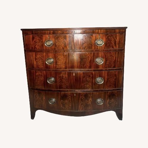 Used Georgian Bow Chested Chest of Drawers for sale on AptDeco