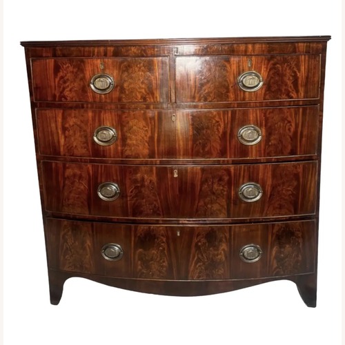Used Georgian Bow Chested Chest of Drawers for sale on AptDeco