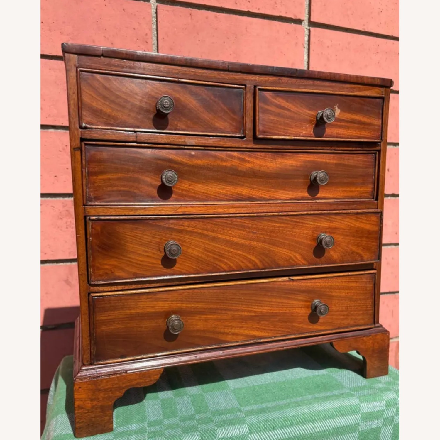 Miniature 19th Century Chest of Drawers - image-6