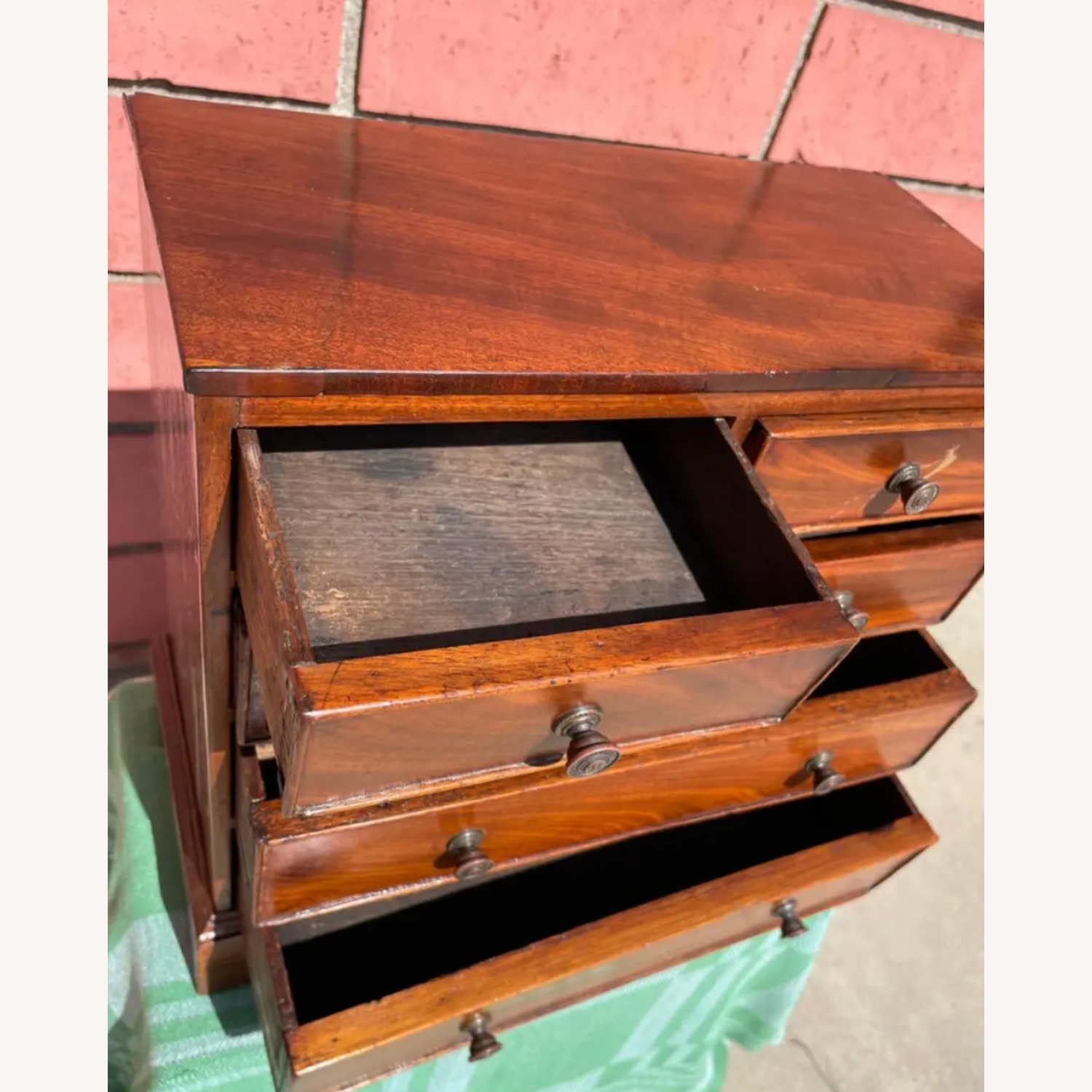 Miniature 19th Century Chest of Drawers - image-3