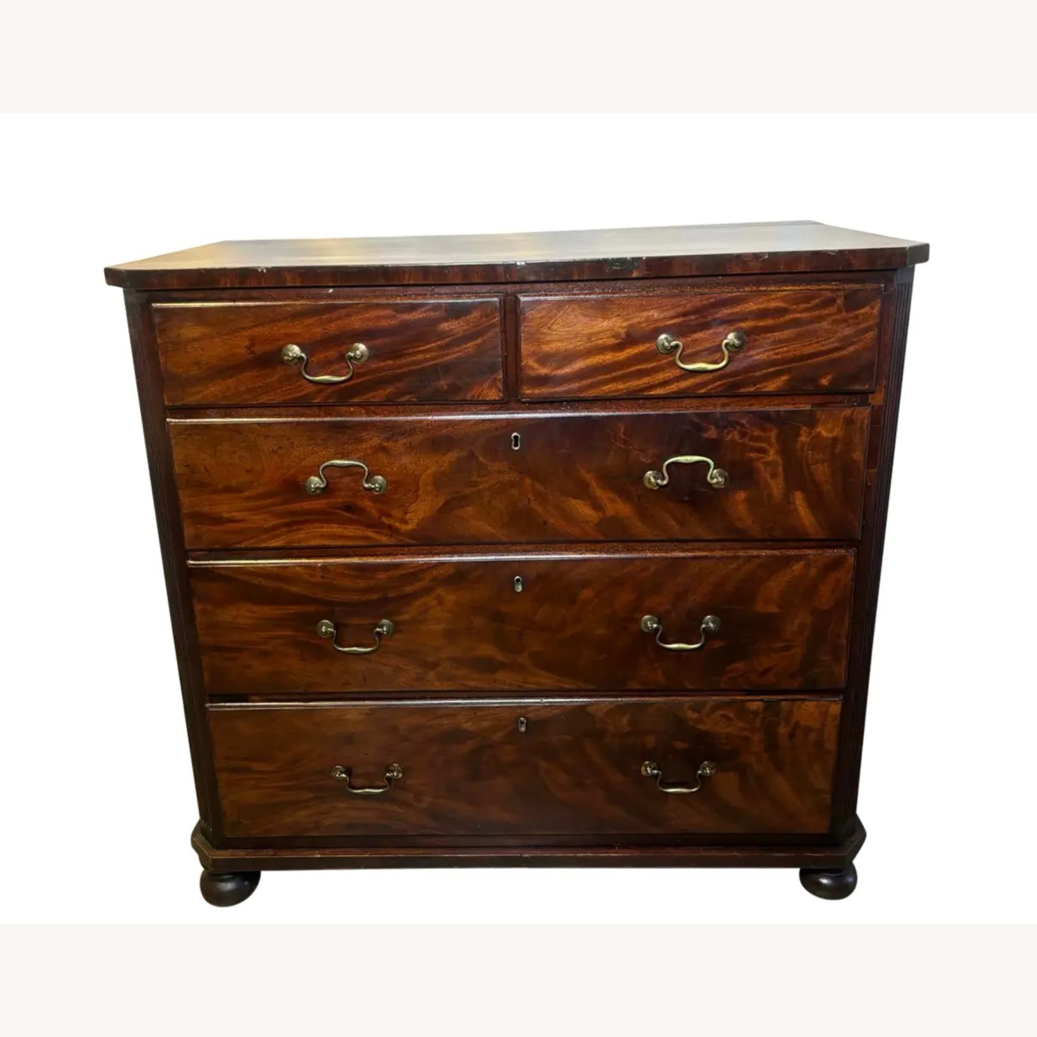 18th Century English Chest of Drawers - image-6
