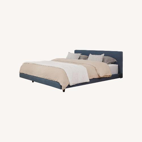 Used Article Tessu Upholstered Bed Frame for sale on AptDeco
