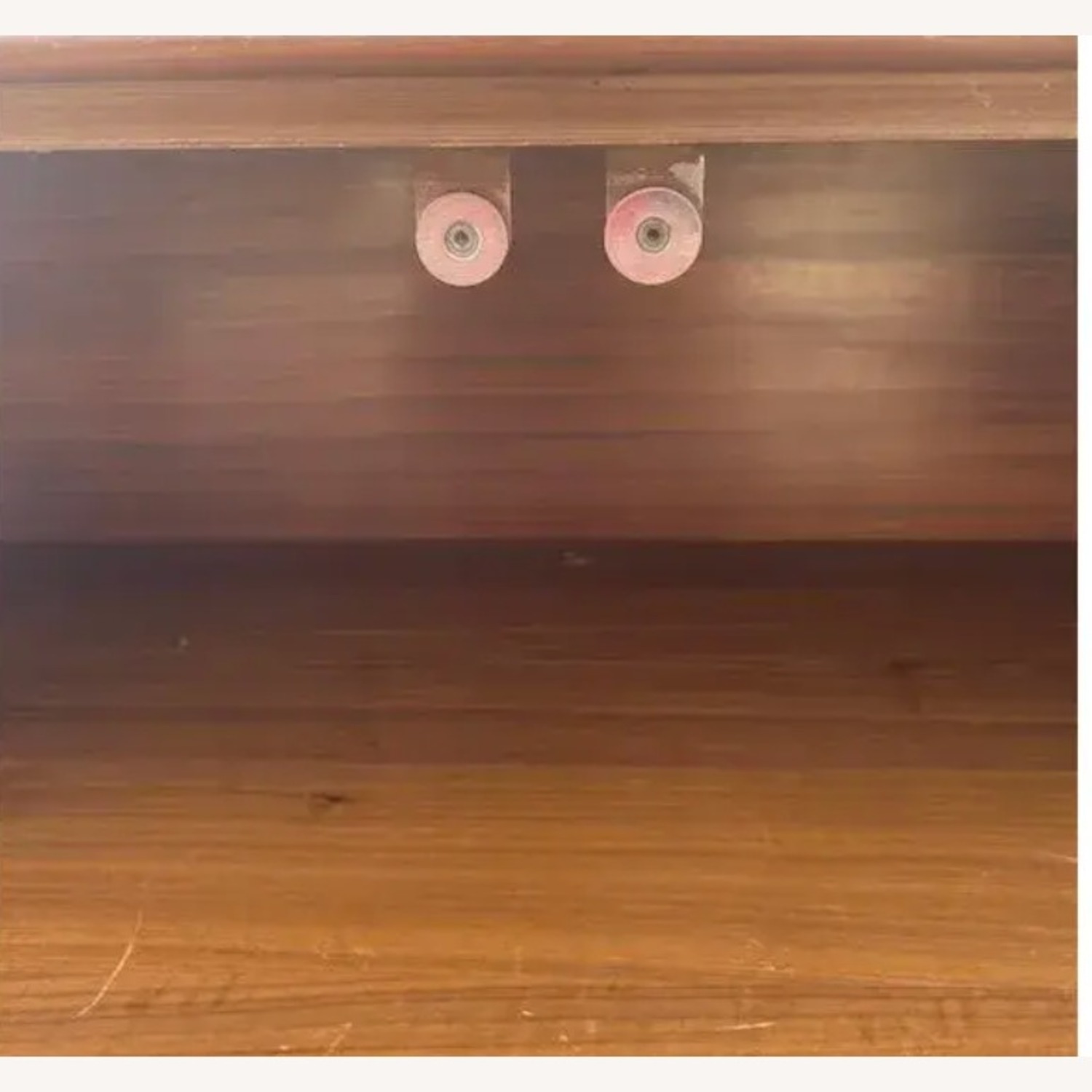 1950s Mid Century Rway Walnut and Brass Dresser - image-2