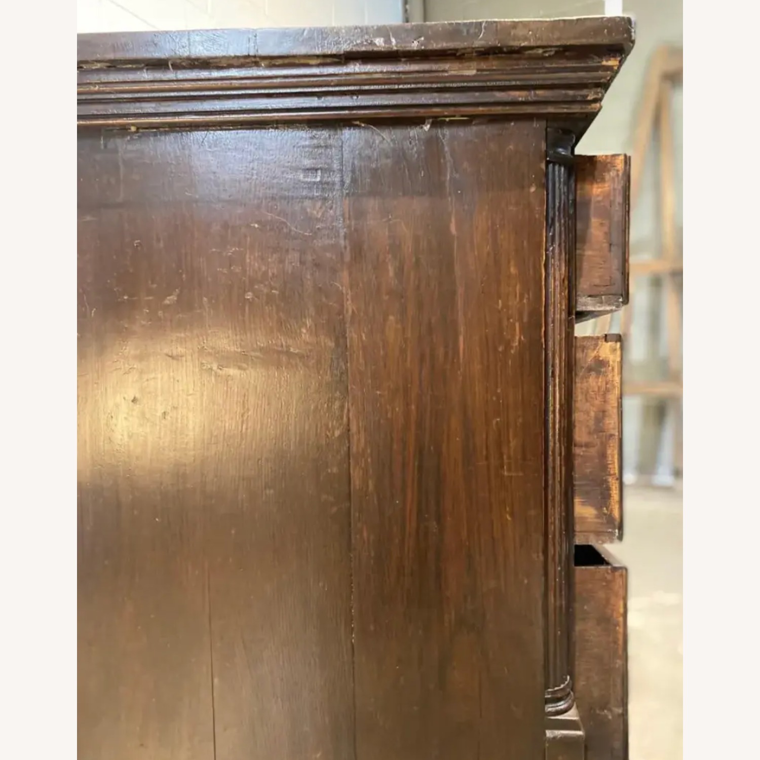 English 18th Century Oak Georgian Sideboard - image-2
