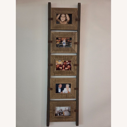 Used 5-photo Vintage Wood Frame for sale on AptDeco