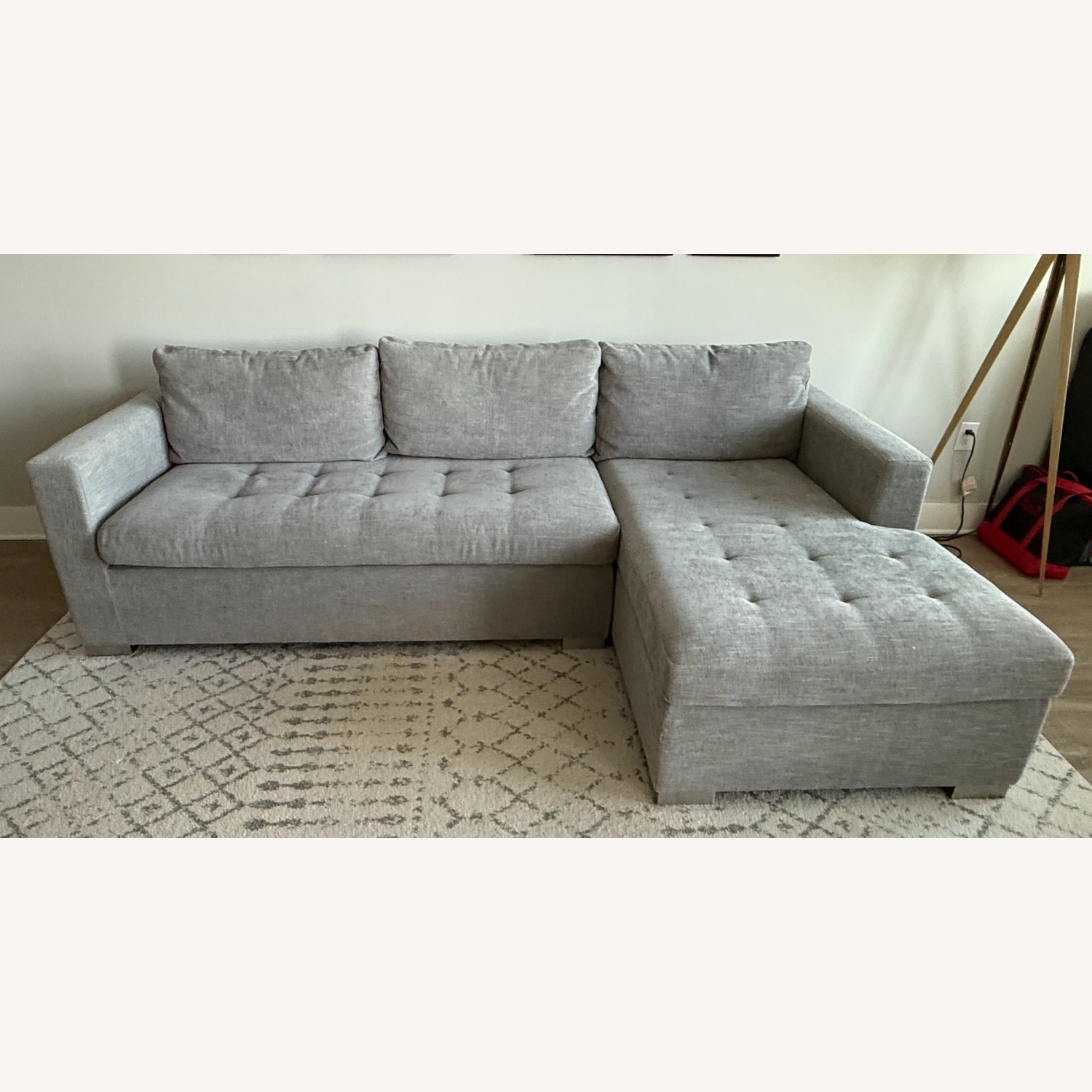 Article Soma Dawn Gray Right Sofa Bed - image-4