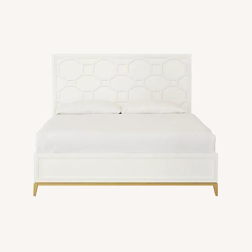 Used Legacy Furniture Chelsea Queen Bed for sale on AptDeco